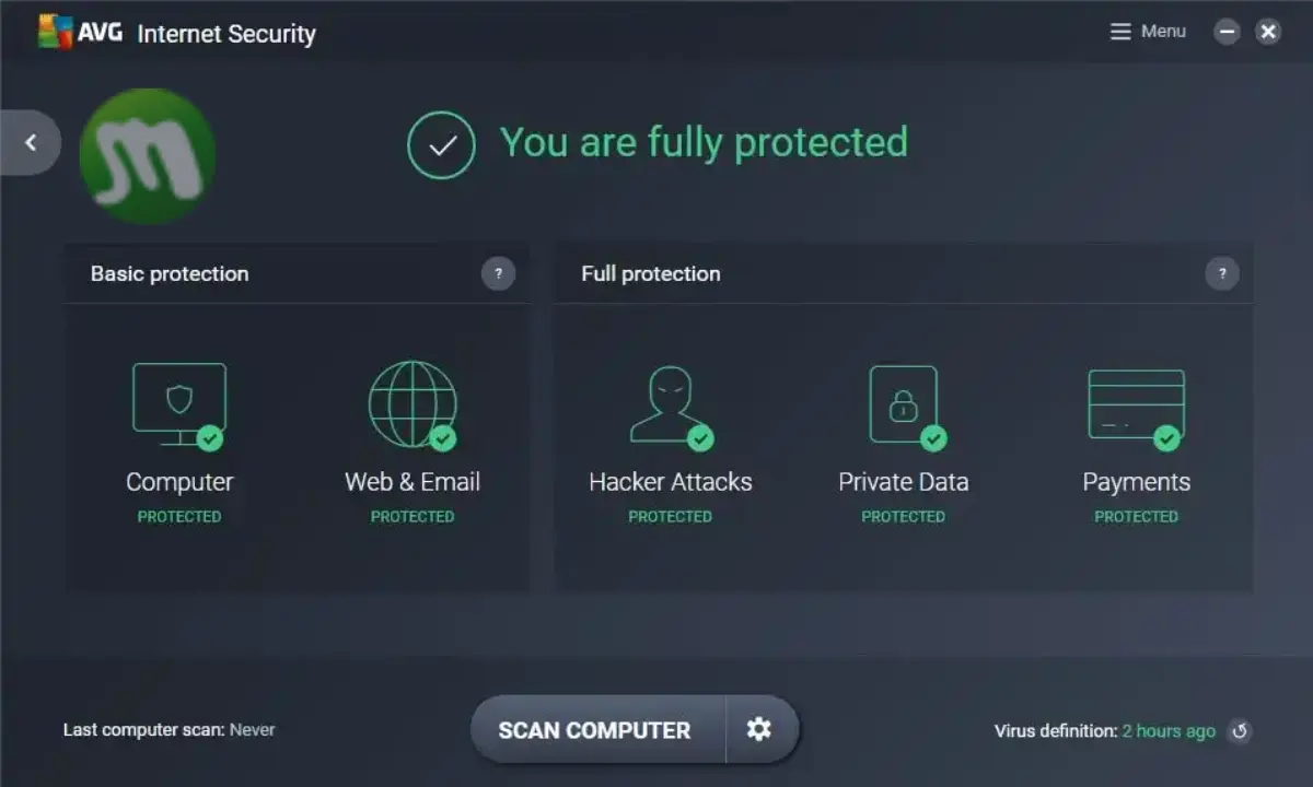 avg internet security download