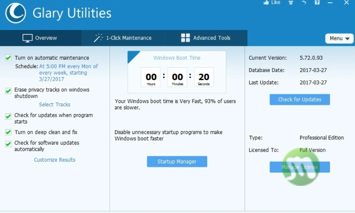 Glary Utilities Pro Download