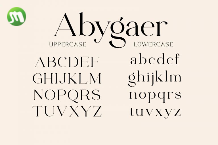 Abygaer Font