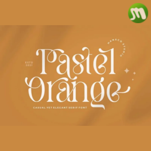 Download Pastel Orange Font