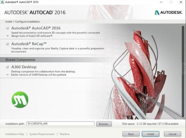 Install Autocad Autodesk 2016 Crack
