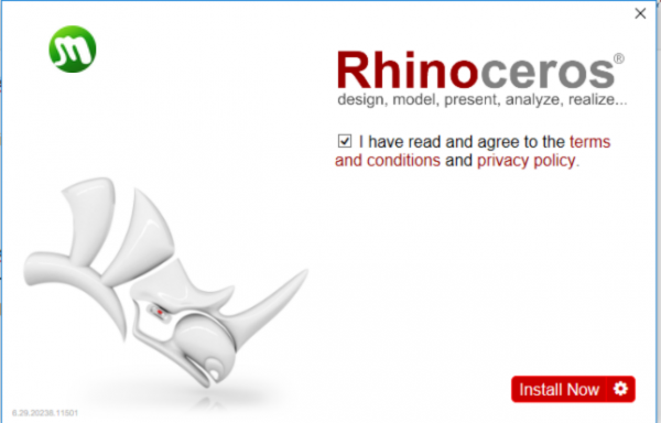 Rhinoceros install