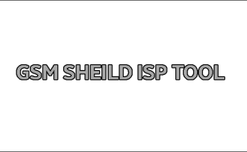 ดาวน์โหลด Gsm Sheild ISP Tool v1.2 โปรแกรมซ่อม ฟรี