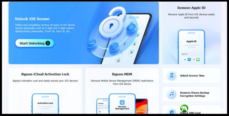 AnyMP4 iPhone Unlocker เวอร์ชัน 1.0