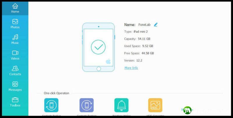 FoneLab HyperTrans 2023 โปรแกรมกู้คืนข้อมูล ดาวน์โหลดฟรี