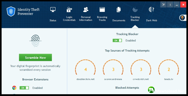 Identity Theft Preventer 1.0 โปรแกรมป้องกันไวรัส ดาวน์โหลดฟรี Free Download - MawtoLoad Identity Theft Preventer 1.0 โปรแกรมป้องกันไวรัส ดาวน์โหลดฟรี