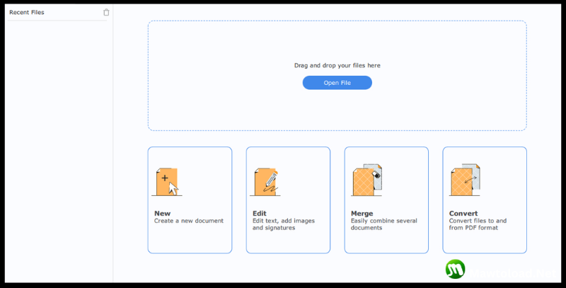 Movavi PDFChef 26.0 โปรแกรมจัดการ PDF ดาวน์โหลดฟรี