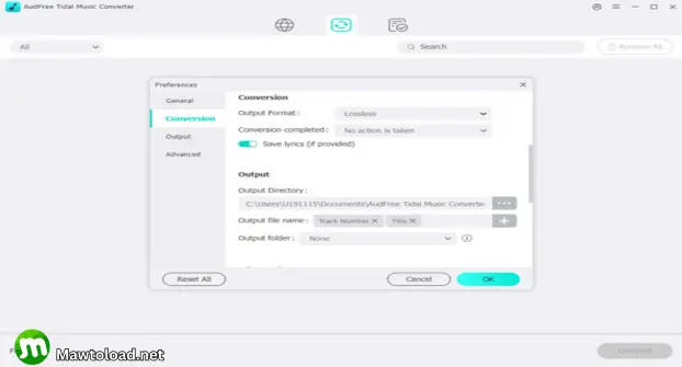 AudFree Tidal Music Converter Download AudFree Tidal Music Converter Download
