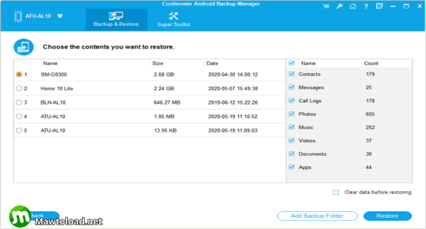Coolmuster Android Backup Manager Download (1)