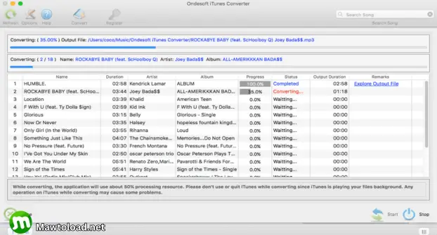 Ondesoft iTunes DRM Media Convertere Download Ondesoft iTunes DRM Media Convertere Download