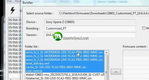 Sony Xperia D5503 Screen Lock Reset Download