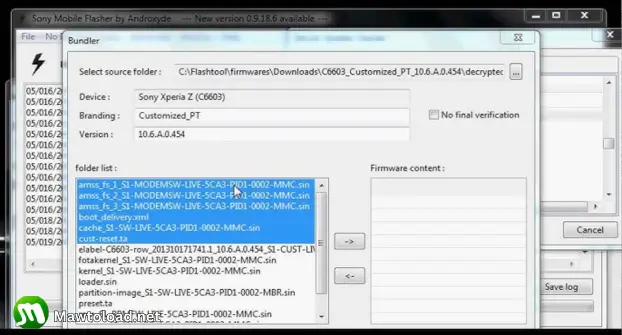 Sony Xperia ST21i Screen Lock Reset Download