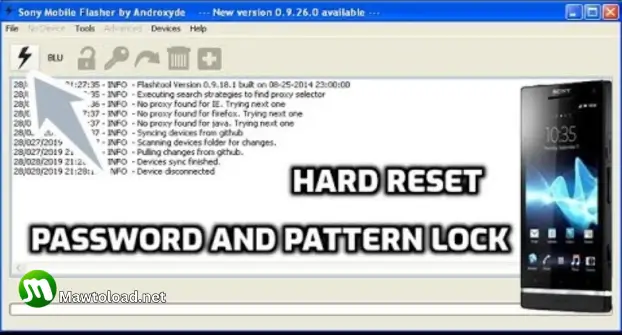 Sony Xperia ST26a Lock Reset Download