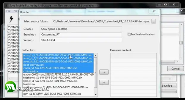Sony Xperia U20a Screen Lock Reset Download
